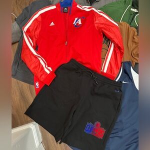 Official Clippers Adidas Jacket and Hugo Boss Shorts